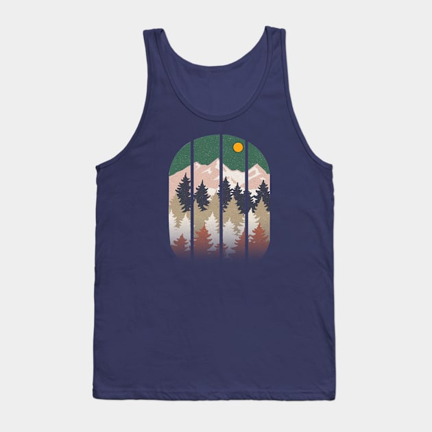 FOREST PICTURE Tank Top by Little & Colour Craft